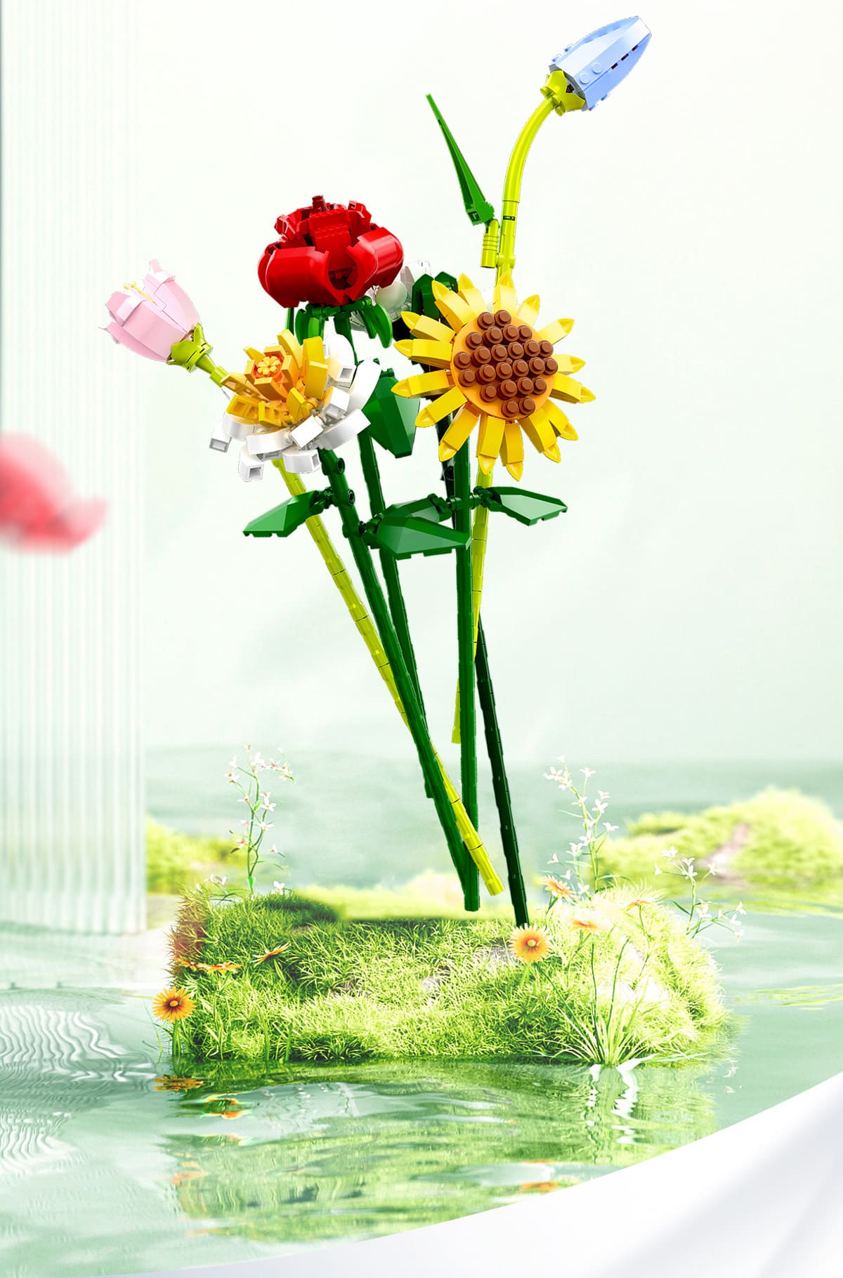Imagen de bloque de flor